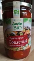 Mängden socker i Légumes pour couscous et plats orientaux