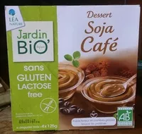 Mängden socker i Dessert Soja Café Bio