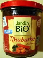 Mängden socker i Jardin Bio' - Confiture Rhubarbe