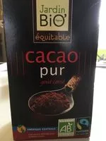 Mängden socker i Poud.pur Cacao Jardin Bio "Ab".max Havelaar 250G