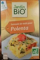 Mängden socker i Semoule de maïs pour polenta