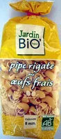 Mängden socker i Pipe rigate aux œufs frais (cuisson 8 min.)
