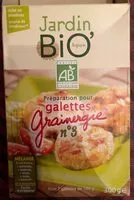 Mängden socker i Préparation pour galettes