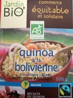Mängden socker i Quinoa à la bolivienne