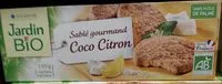 Mängden socker i Sablé gourmand coco citron