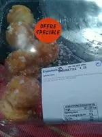 Mängden socker i Chouquettes