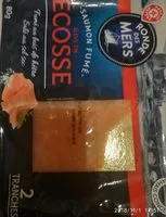 Mängden socker i Saumon fumé élevé en Écosse