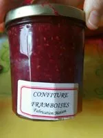 Mängden socker i Confiture framboise