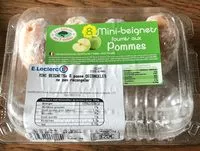 Mängden socker i Mini beigets fourres aux pommes