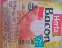 Mängden socker i Bacon fumé