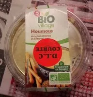 Mängden socker i Houmous aux pois chiches et sésame