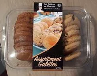 Mängden socker i Assortiment galettes