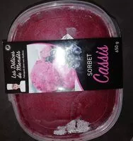 Mängden socker i Sorbet Cassis