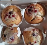 Mängden socker i Muffin fruits du jardin