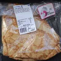 Mängden socker i Crêpes natures