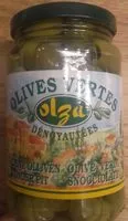 Mängden socker i Olives Vertes Dénoyautées