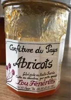 Mängden socker i Confiture de pays d'abricots LOU FENERET