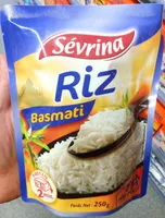 Mängden socker i Riz basmati cuit