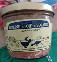 Mängden socker i Terrine de Foie de Volaille