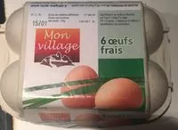 Mängden socker i 6 oeufs frais
