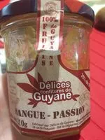 Mängden socker i Confiture Mangue-passion