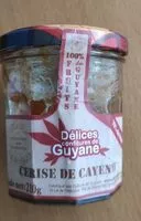 Mängden socker i Confiture cerise de cayenne