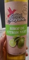 Mängden socker i Sirop de citron vert
