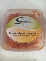 Mängden socker i Carottes râpées vinaigrette