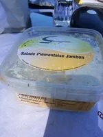 Mängden socker i Salade piemontaise jambon