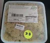 Mängden socker i Taboulé oriental