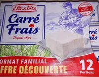 Mängden socker i Carré frais - offre découverte
