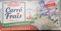 Mängden socker i Carré frais Ail, fines herbes & échalotes