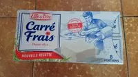 Mängden socker i Carré frais