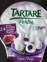 Mängden socker i TARTARE PERLES FIGUE 24 billes fourrées