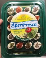 Mängden socker i Aperifresco