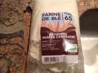 Mängden socker i Farine de blé bio T65