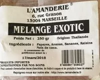 Mängden socker i Melange exotic
