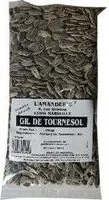 Mängden socker i L'amanderie, Graines de tournesol, le sachet de 250 gr