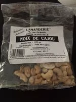 Mängden socker i Noix de cajou