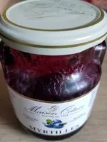 Mängden socker i Confiture myrtilles