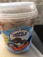 Mängden socker i Crème glacée Chocolat