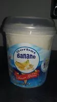 Mängden socker i Sorbet banane