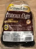 Mängden socker i Pruneaux d’agen