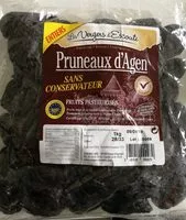 Mängden socker i Pruneaux d'Agen