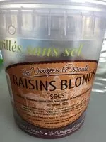 Mängden socker i Raisins Blonds Secs