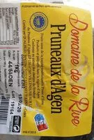 Mängden socker i Pruneaux d'Agen