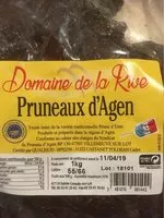 Mängden socker i Pruneaux d'Agen