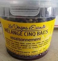 Mängden socker i Assaisonnement 5 baies