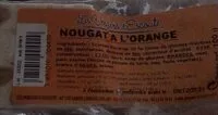 Mängden socker i Nougat à l’orange