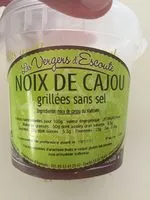 Mängden socker i Noix de Cajou grillées sans sel